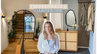 DIY Garderobe und Treppenhaus gestalten  New Home Serie Teil 3 [upl. by Yasnyl432]