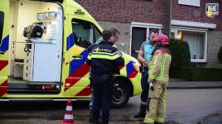 Woningbrand in Maarheeze snel onder controle [upl. by Damick422]