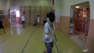 Fencing KS POLONIA LESZNO  SZERMIERKA FOIL [upl. by Ybroc]