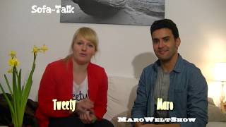 Schminken oder nicht Schminken  SofaTalk  Folge 1  MaroWelt und Tweety مارو [upl. by Kind]