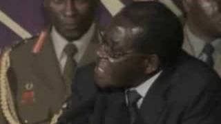 Zimbabwe Mugabe Agrees To Share Power [upl. by Innek]