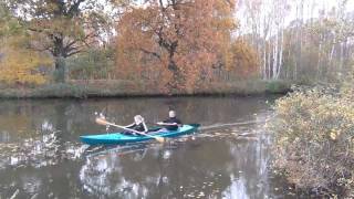 Spreewald im Herbst Lübben Lübbenau Burg Lehde Schlepzig Vetschau Kajak Kahnfahrt [upl. by Assilrac]