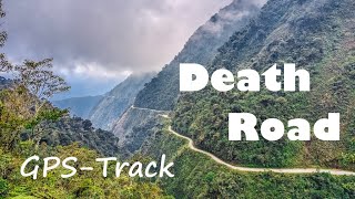 Death Road the most dangerous road in the world La Paz Bolivia 4K GPSTrack [upl. by Acinod]