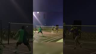 Deceptive Return of Service badminton shorts shortvideo [upl. by Mareld]