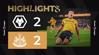 Hee Chan on fire  Wolves 22 Newcastle United  Highlights [upl. by Siradal]