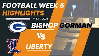 Top Two Teams in NV 1 Bishop Gorman vs 2 Liberty  Full Highlights [upl. by Dadinirt643]