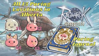 All 15 Poring Locations in GEFFEN  Poring Journal Part 3  Ragnarok Online [upl. by Keppel]