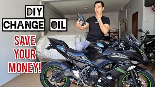 Gaano Kadali Mag Change Oil ng Motor  Using 15w50 Instead of 10w40 [upl. by Animrac950]