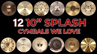 12 Splash Cymbals We Love  Which Is Best For You [upl. by Ridinger]