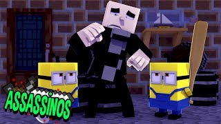 Minecraft MINIONS ASSASSINOS Assassinos [upl. by Bettye902]