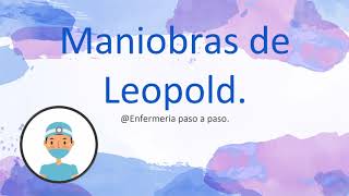 Maniobras de Leopold En 3 minutos 🤰 [upl. by Urbani544]