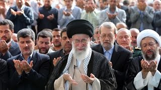 Ayatullah Khamenei Leads Eid Prayers 2014 [upl. by Tressia]