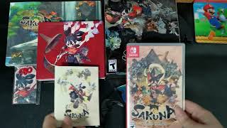 Sakuna Of Rice and Ruin Divine Edition Nintendo Switch Unboxing [upl. by Sisenej]