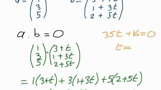 How to find the shortest distance from a point to a line  Vectors in 3D [upl. by Sirdna]