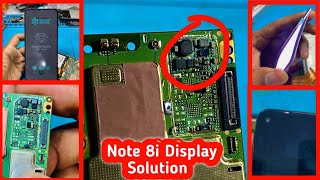 Infinix Note 8i Water 💦 Damage Display Not Working Solution 100 [upl. by Stubstad]