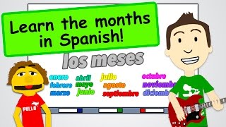 The quotMonths of the Yearquot in Spanish sing along [upl. by Annadiane]