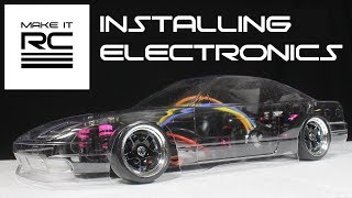 Budget RC Drift Build Part 2 Adding Electronics [upl. by Niveg]