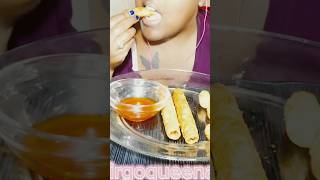 ASMR Eating taquitos fypfood fypshorts eatingsounds [upl. by Eey]