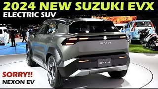 MARUTI SUZUKI EVX इस सानदार EVX में होगी 550Km की अच्छी रेंज और कीमत भी बहुत कम NEW SUZUKI EVX2024 [upl. by Storm798]