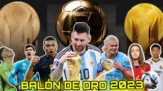 🚨 GALA del BALÓN DE ORO 2023 en vivo 🤩 MESSI esta listo para levantar el OCTAVO galardón 💥 [upl. by Esinaj]