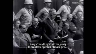 Nürnberg Duruşmaları Dışişleri Bakanı Ribbentropun Son Konuşması 31 Ağustos 1946 [upl. by Iuq383]