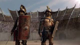 SpartacusCrixus vs Theokoles best fight scene [upl. by Airemaj962]