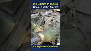 Captured Bradley IFV in Russia Detailed Look at Its Firepower and Condition [upl. by Franek114]