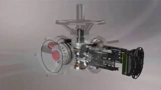 Rotork IQ3 Electric Actuator Inner Workings [upl. by Roque]