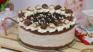 Cheesecake Kinder Bueno Cremos  Anyta Cooking [upl. by Anana705]