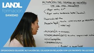 Oposiciones celadores Esquema tema actuación del celador en relación con los pacientes fallecidos [upl. by Sicard]