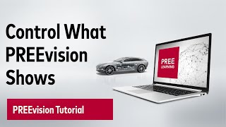 How To Control What PREEvision Shows  PREEvision Tutorial [upl. by Arielle]