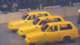 Top Gear Robin Reliant launch from alternative angle [upl. by Waylin]