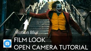 How to Get the Film Look Open Camera Tutorial amp VN Tutorial [upl. by Newell]