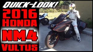 Quick Look 2016 Honda NM4 Vultus [upl. by Iram]