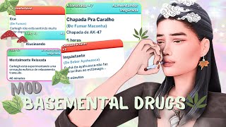 Como baixar e configurar o mod basemental drugs no the sims 4 [upl. by Bohrer]