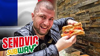 Bosanski Seljober u Francuskoj Prvi put jedem SUBWAY [upl. by Andromada]