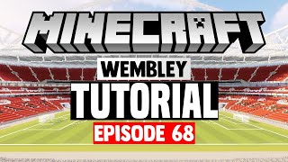 Minecraft Stadium Builds Wembley Stadium 68 Outside [upl. by Pavla394]