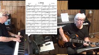 L Etang  Jazz guitar amp piano cover  Paul Misraki [upl. by Mik]