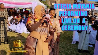 STECIA MAYANJA PERFORMING LIVE AT A CEREMONY [upl. by Alimaj]