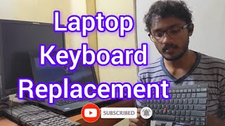 How to Replace the Lenovo Laptop Keyboard [upl. by Nabatse]