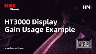 HT3000 Display Gain Usage Example [upl. by Lotz766]