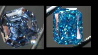 Is a natural blue diamond different than a treated one [upl. by Irod]