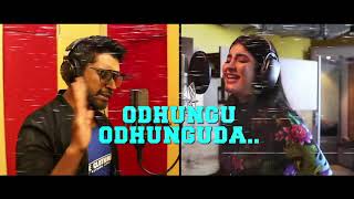 Kadaram Kondan  Song Making  Chiyan Vikram  Shruthi Haasan  Gibran  Kamala Haasan [upl. by Angele]