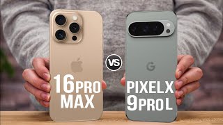 iPhone 16 Pro Max Vs Google pixel 9 pro XL Comparison [upl. by Anbul]