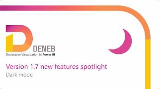 Deneb version 17 new features spotlight 01 Dark mode [upl. by Alliscirp]