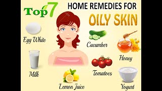 Home Remedies For Oily Skin and Acne [upl. by Repinuj]