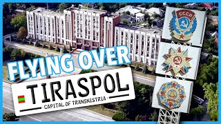 Tiraspol Transnistria  Aerial Drone Footage  BLATCH [upl. by Enetsirk533]