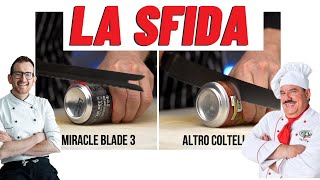 Miracle Blade 3 vs Coltelli Professionali  La Sfida [upl. by Andria]