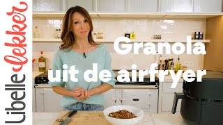 Granola uit de airfryer van Sandra Bekkari [upl. by Esra]