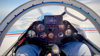 Sukhoi SU26 overflying clouds on 14000 ft [upl. by Cini465]